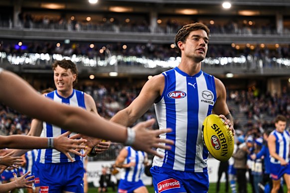 Will the Roos lose their co-captain Jy Simpkin?