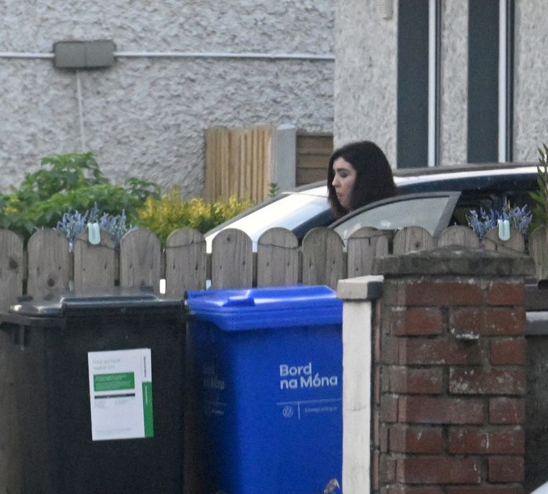 Dayla Durnin, mother of missing boy Kyran Durnin, back in Drogheda.