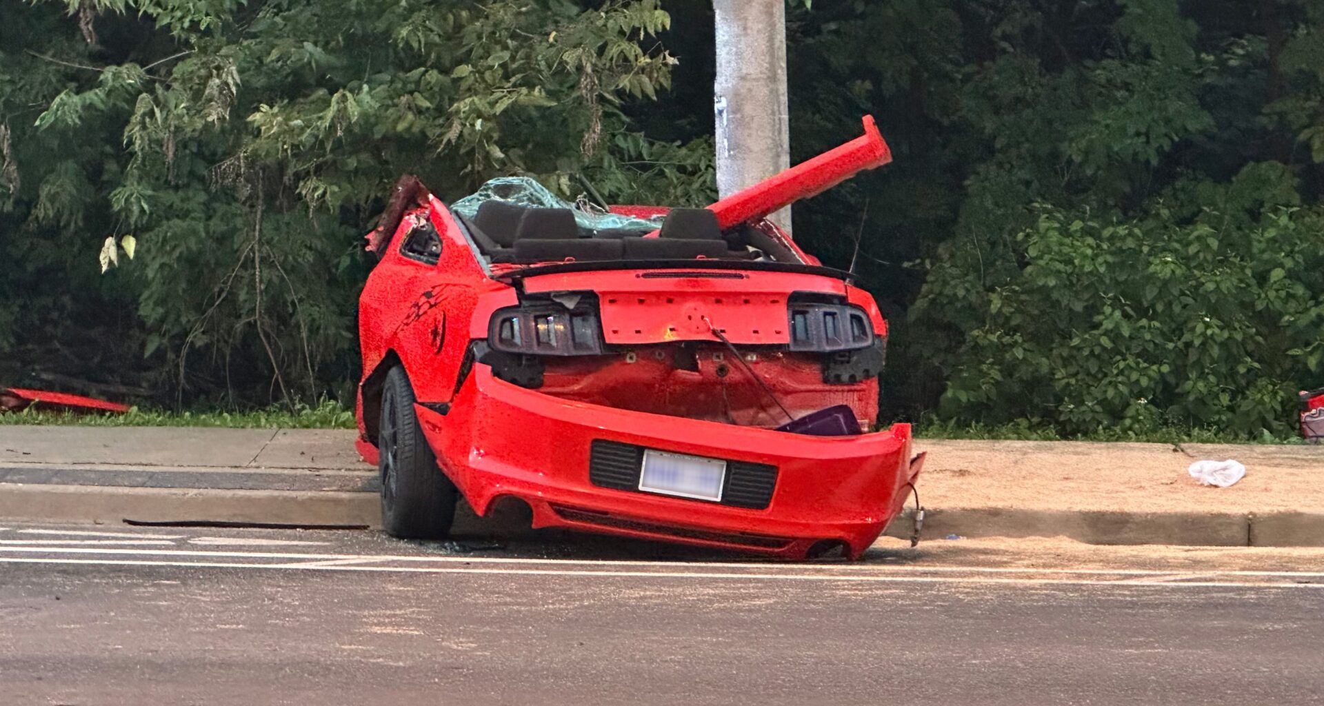 Woman dead in early morning single vehicle crash in west end