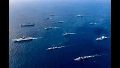 Wargames between UK and India navies end, Prince of Wales docks at Mormugao