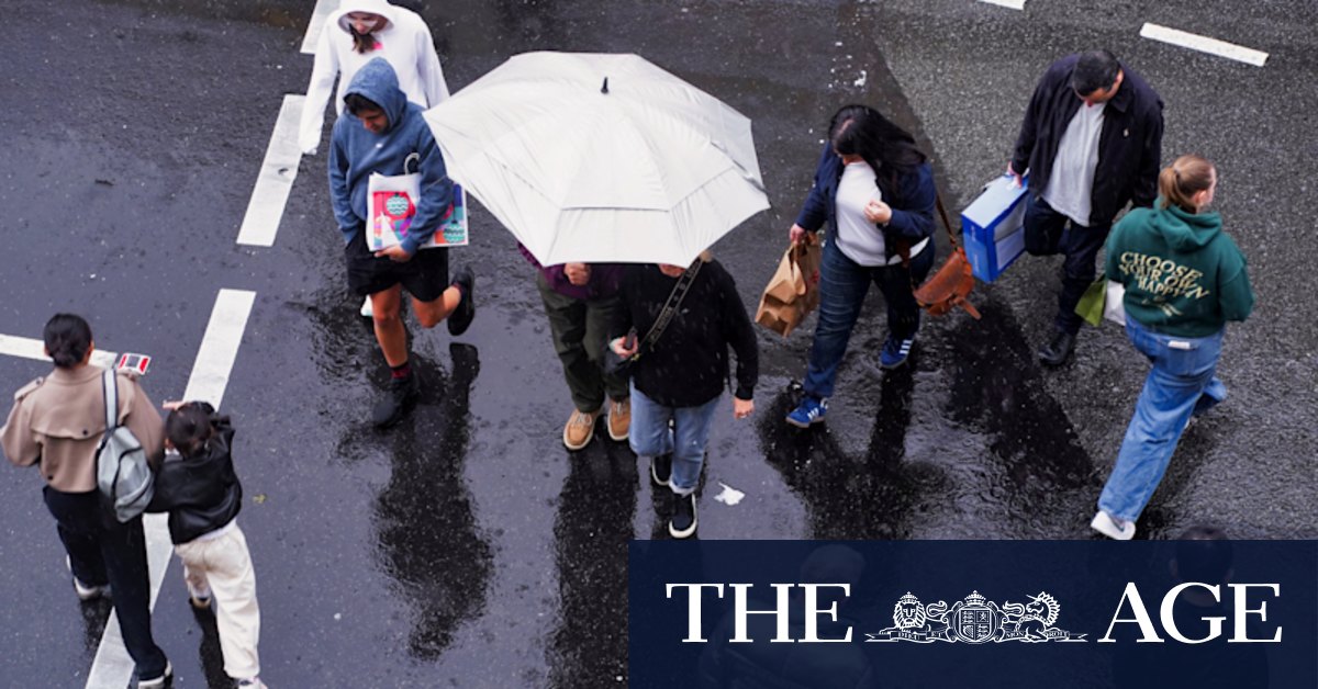 City records wettest day in a year as storms blanket western suburbs