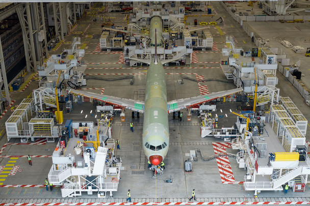 Ramping up A320 Family production