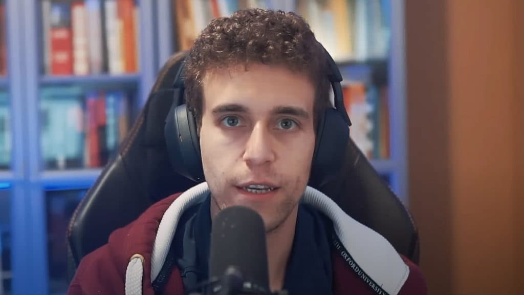 Daniel Naroditsky on a podcast.