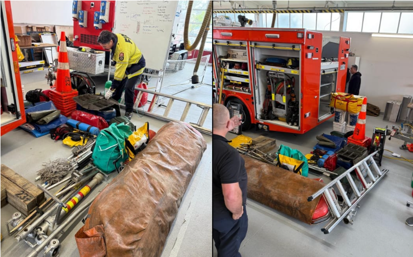 New fire trucks don't fit important rescue gear