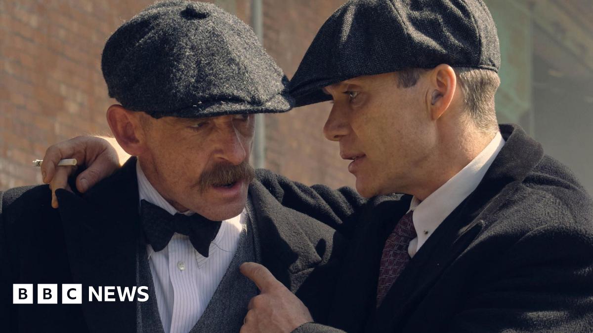 Paul Anderson and Cillian Murphy as Arthur and Tommy Shelby