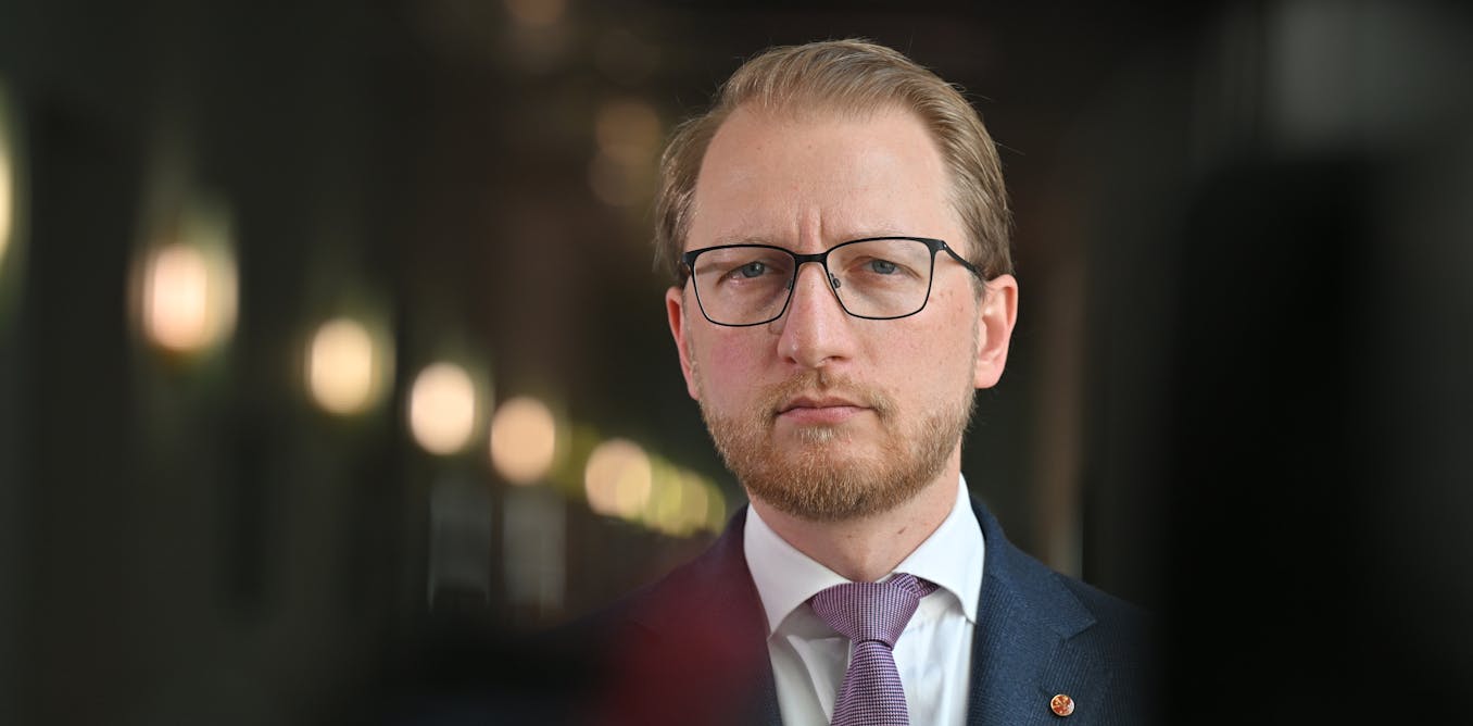 Liberal frontbencher James Paterson delivers some sharp messages to his party