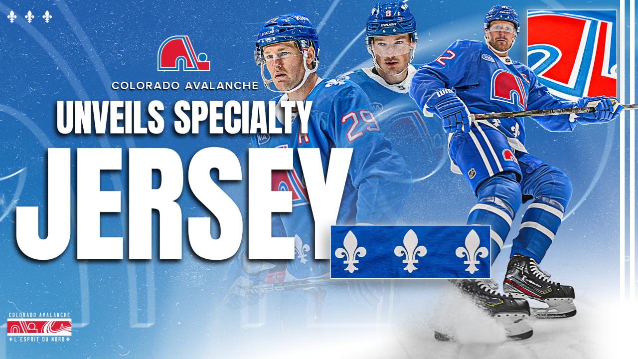Colorado Avalanche Unveils Specialty Jersey