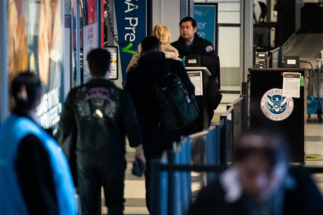 Flights were temporarily halted into New York's LaGuardia Airport in January 2019 because of a shortage of air traffic control staff.