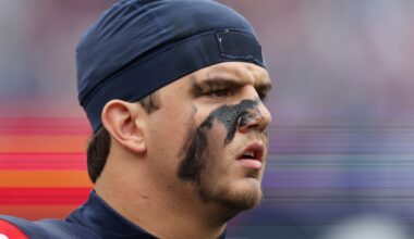 Myles Garrett matchup a learning experience for Patriots’ Will Campbell