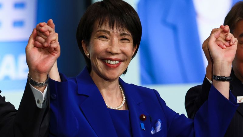 Hardliner conservative Sanae Takaichi becomes Japan’s first female leader