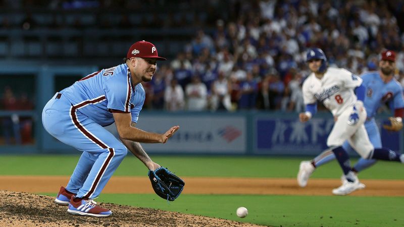 Philadelphia Phillies crash out of MLB postseason after a baffling error against Los Angeles Dodgers