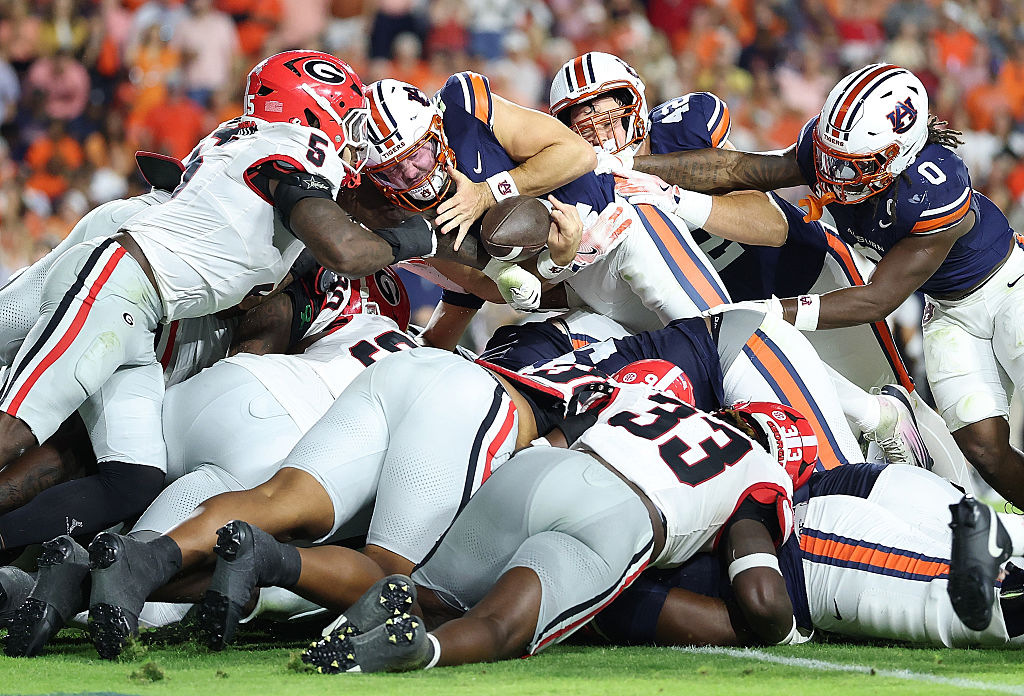 Auburn Vs Georgia: Controversial Tush Push Fumble Sparks Outrage At SEC Refs