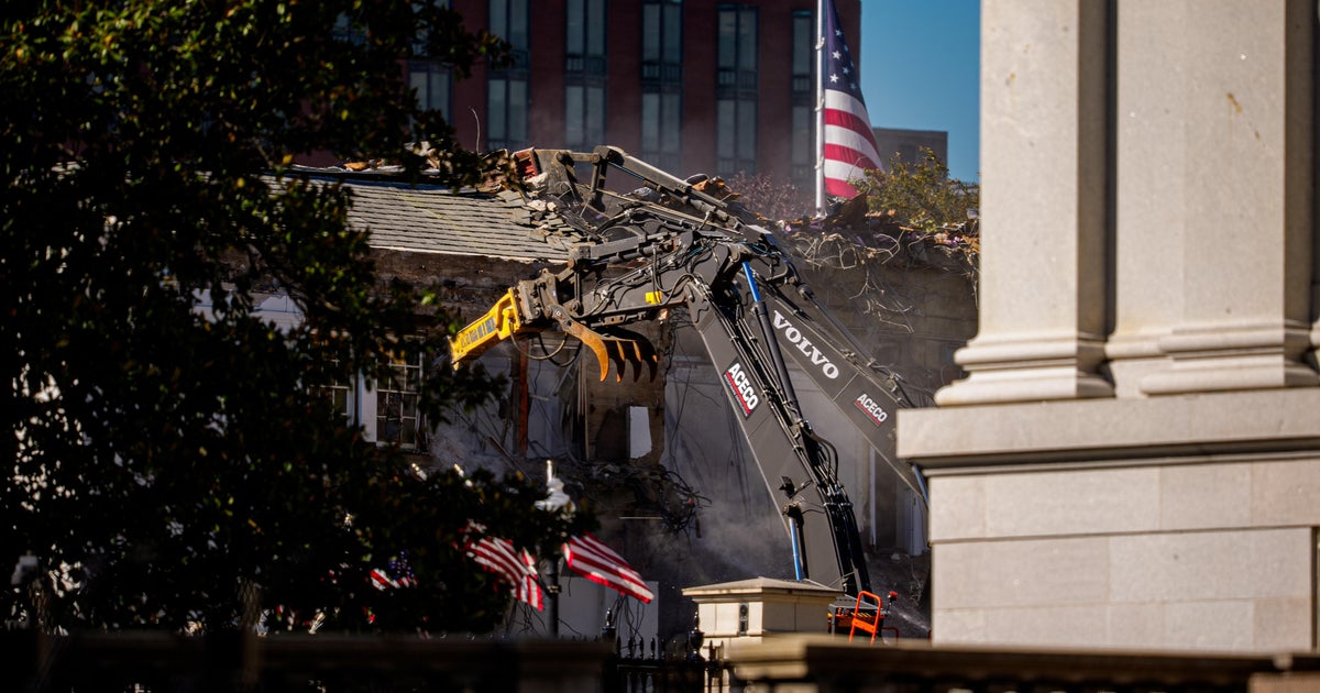 Here are the White House East Wing offices Trump is demolishing, according to sources