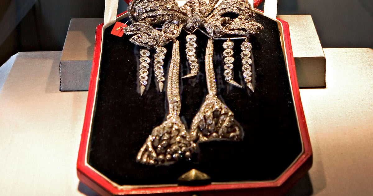 The Empress Eugenie Brooch, an antique diamond bow brooch, s