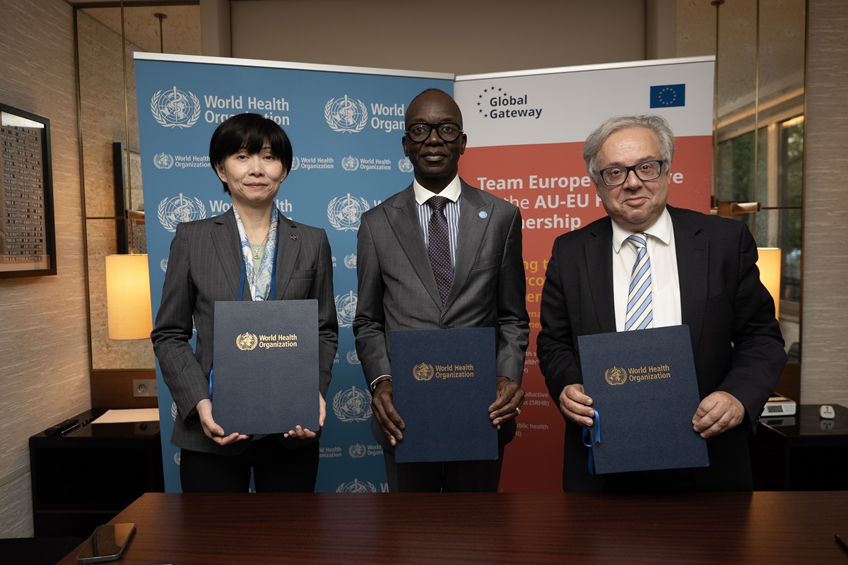 WHO and the European Union launch collaboration to advance digitized health systems in sub-Saharan Africa