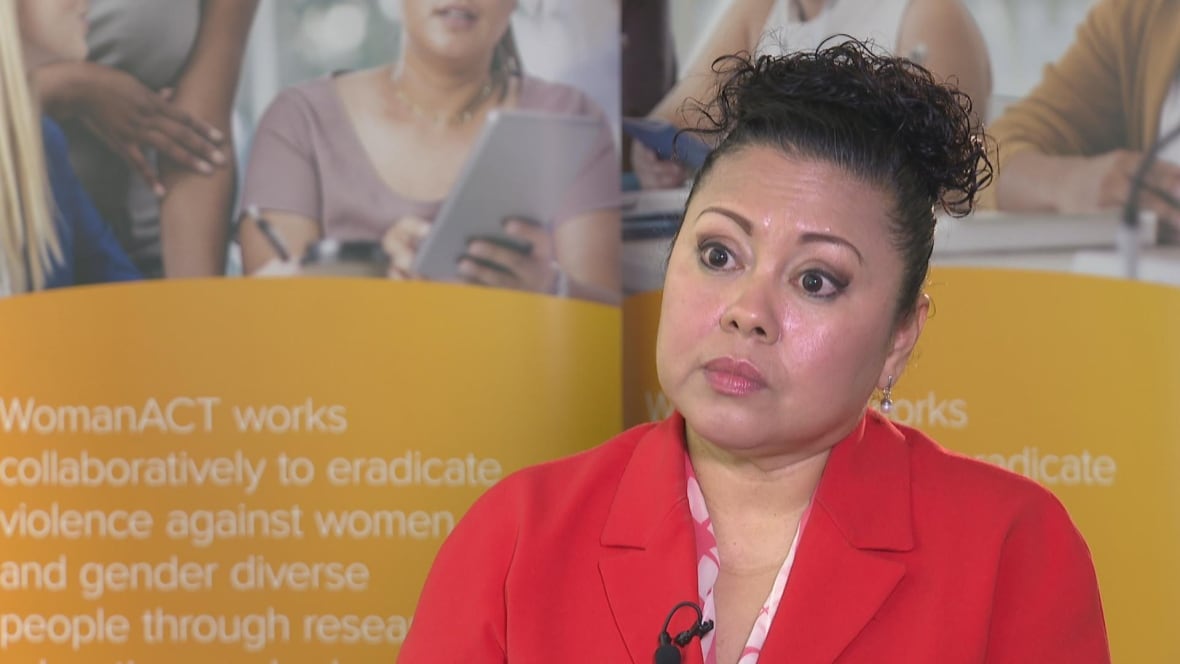 Profile shot of Harmy Mendoza.