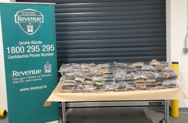 Revenue officers discover 200kgs of cocaine on lorry arriving from France