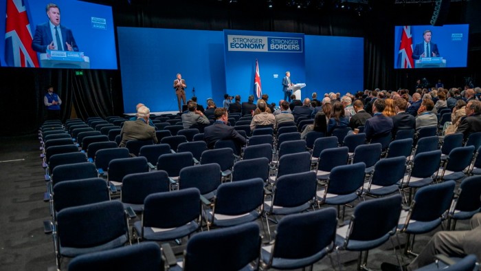 Reality of election defeat hits home at Tory conference