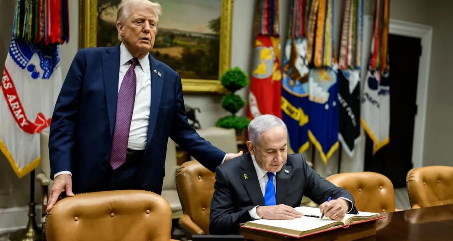 How Trump cornered Netanyahu into signing up for peace - Financial Times