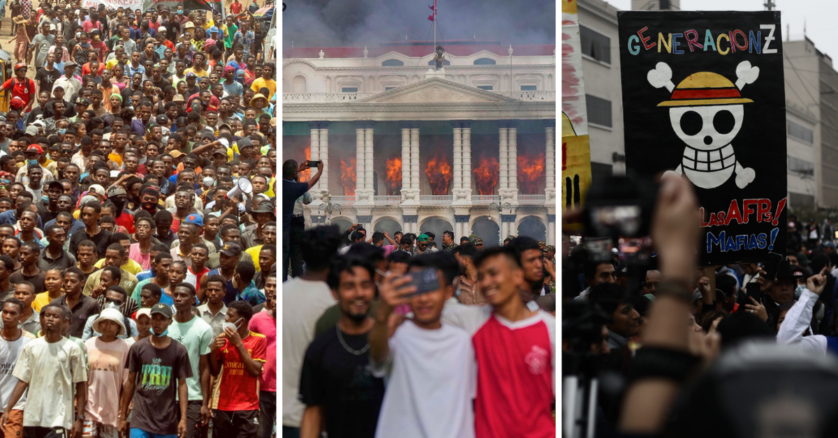 From Morocco to Madagascar, Gen Z is taking digital dissent offline