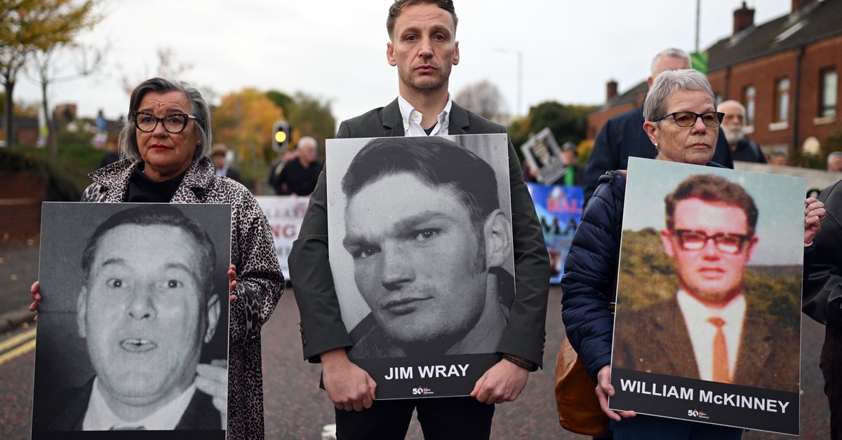 British ex-soldier acquitted of murder and attempted murder charges in 1972 Bloody Sunday massacre
