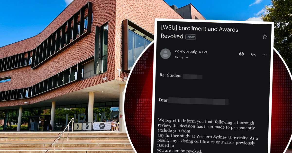 Major Sydney university suffers cybersecurity breach with students told degrees 'revoked'