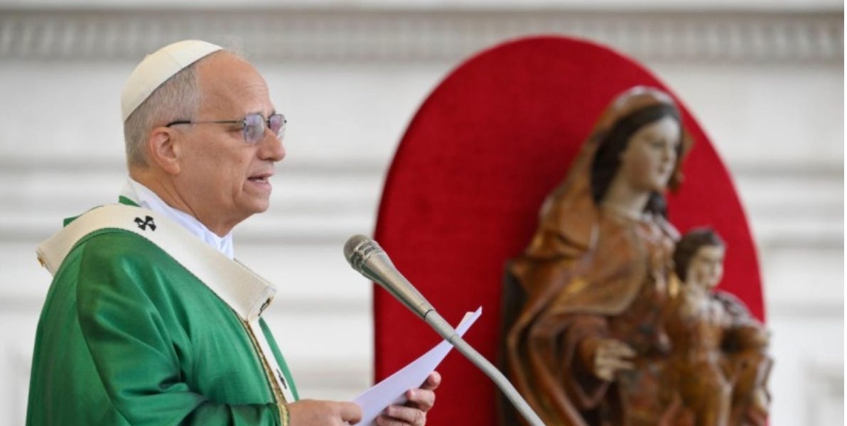 Pope Leo Says He Hopes Gaza Peace Plan Calls Leads to Ceasefire to End "Immense Suffering" of Palestinians In Gaza