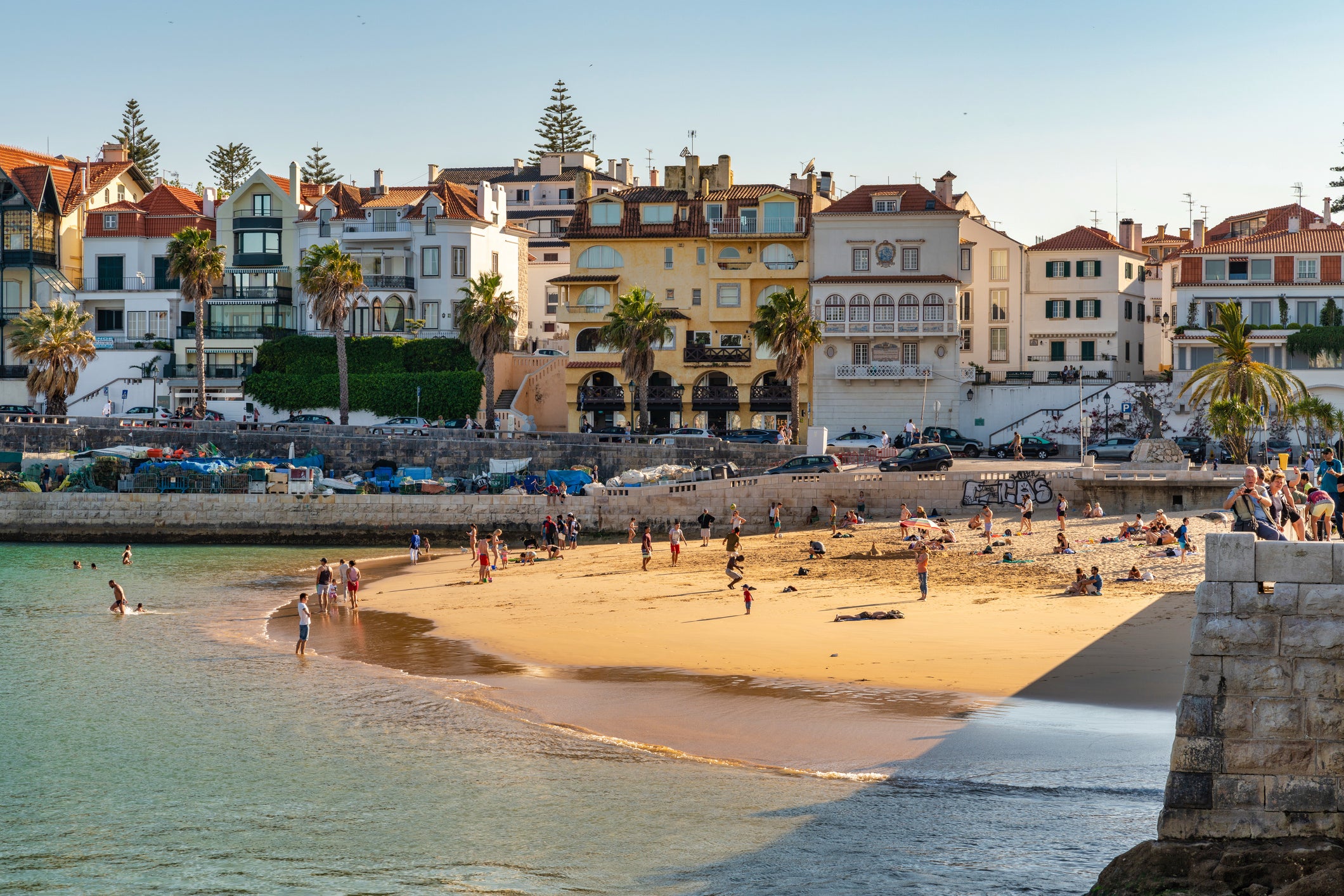 While not as well known as Lisbon, the coastal town of Cascais is a popular spot for tourists
