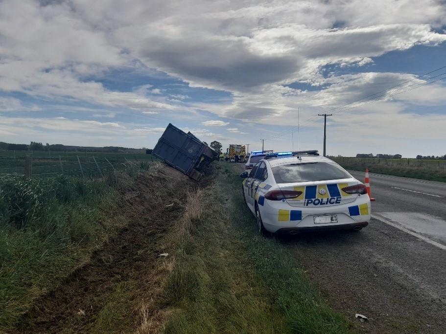 Highway to close for truck recovery after crash