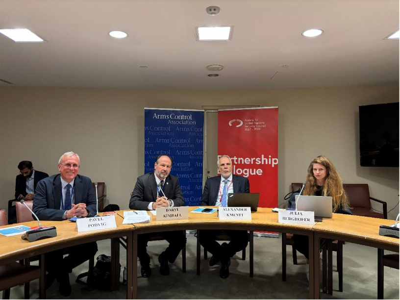 Side event on “Advancing NPT Article VI Goals as New START Expires”