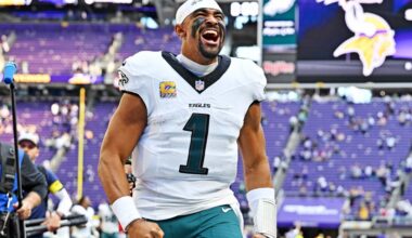 Eagles vs. Vikings: 11 winners, 4 losers, and 7 IDKs