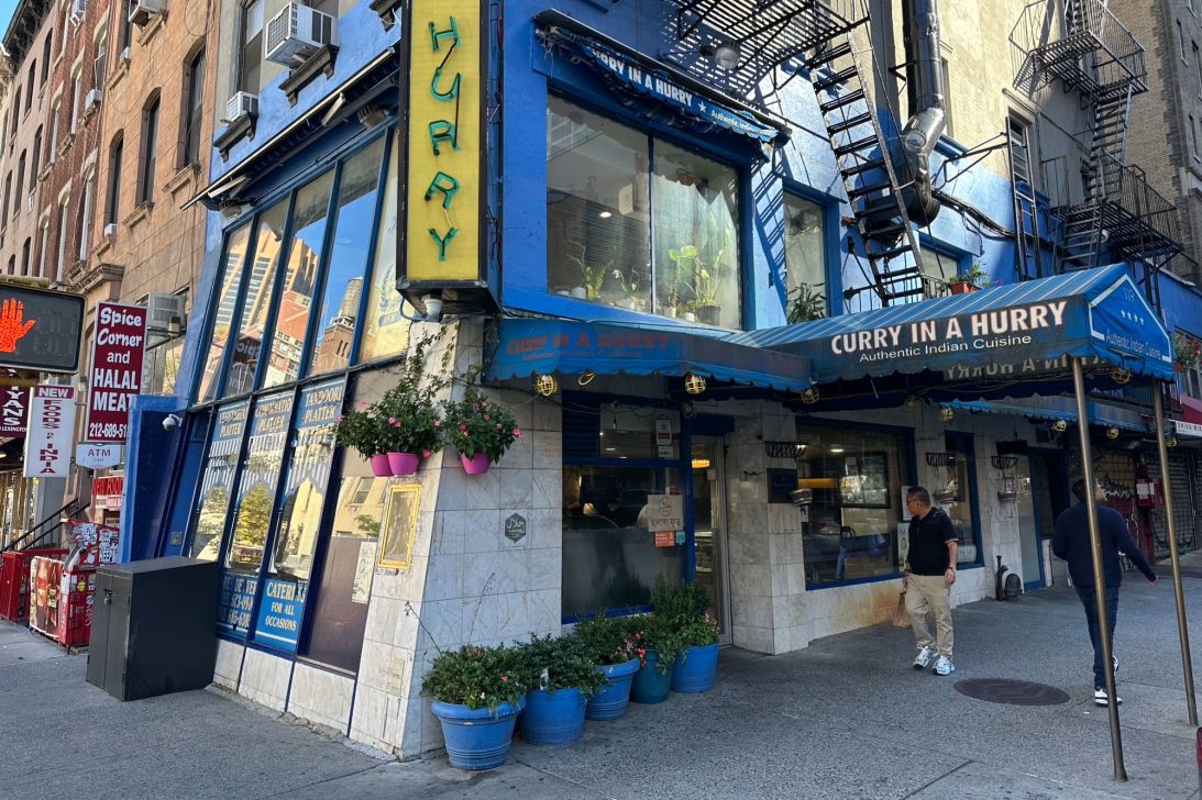 Curry in a Hurry in New York.