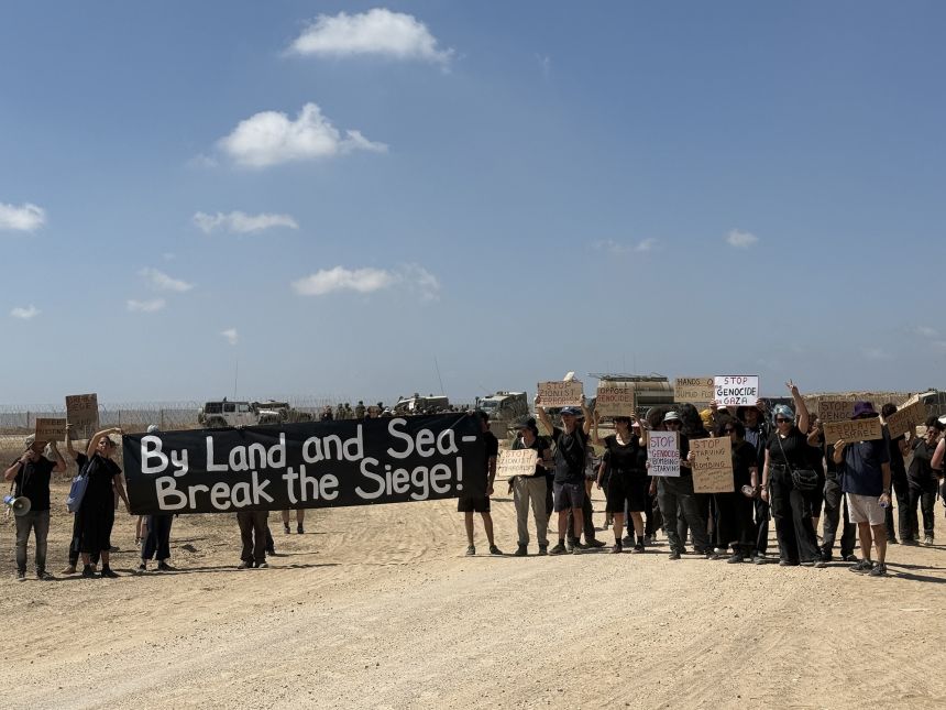 The activists, most of whom are Israeli-Jews, represent a minority in Israeli society, but they say it's important to continue to challenge their people's beliefs.