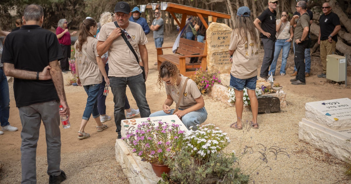 October 7th second anniversary memorial in Nir Oz