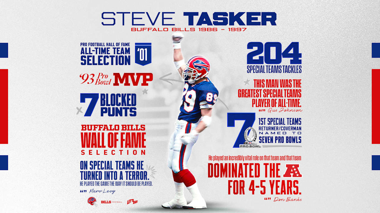 Bills Legend Steve Tasker advances to next stage of consideration for Senior players for NFL Hall of Fame Class of 2026