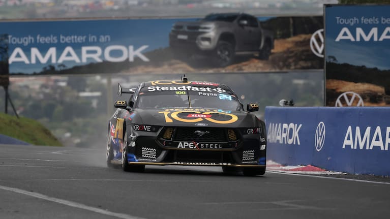 Matt Payne & Garth Tander (Penrite Grove Mustang). 2025 Repco Bathurst 1000. 2025 Repco Supercars Championship Round 10. Mount Panorama, Bathurst NSW on Wednesday 8 October 2025