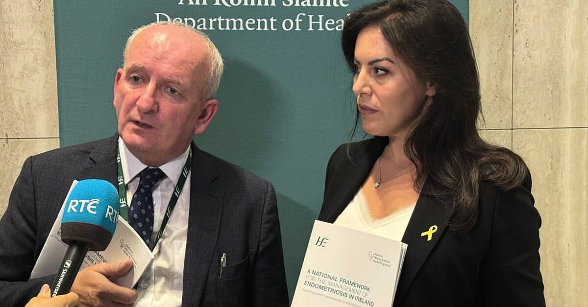Minister ‘sorry’ for endometriosis treatment waits as she launches new framework