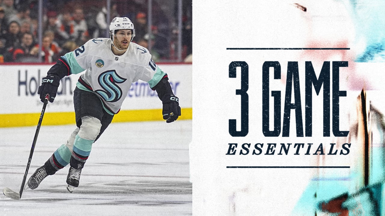 Kraken (3-0-2) at Flyers (2-2-1) | 4:00 p.m.