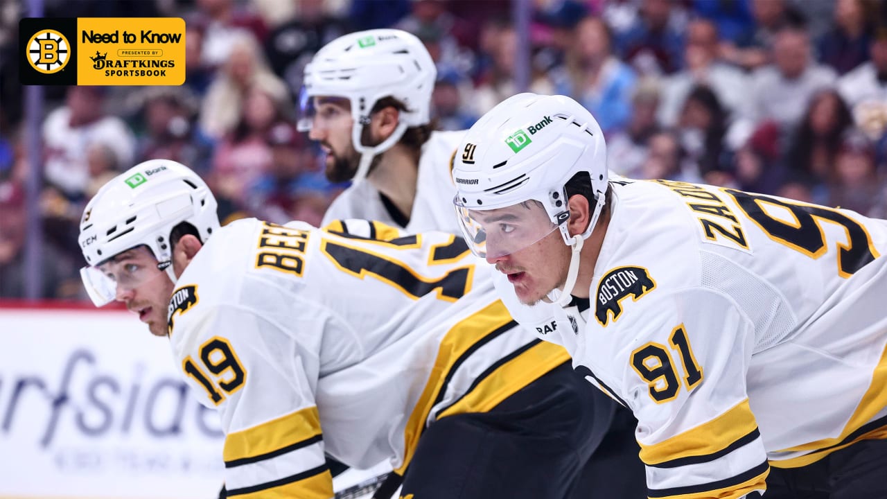 Need to Know: Bruins at Mammoth