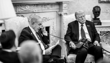 Netanyahu’s apology to Qatar, phone on Trump’s lap: A telling White House photo