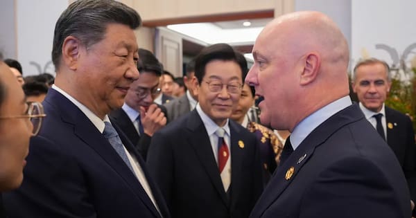 Luxon meets with Xi, new Japanese PM, and other world leaders
