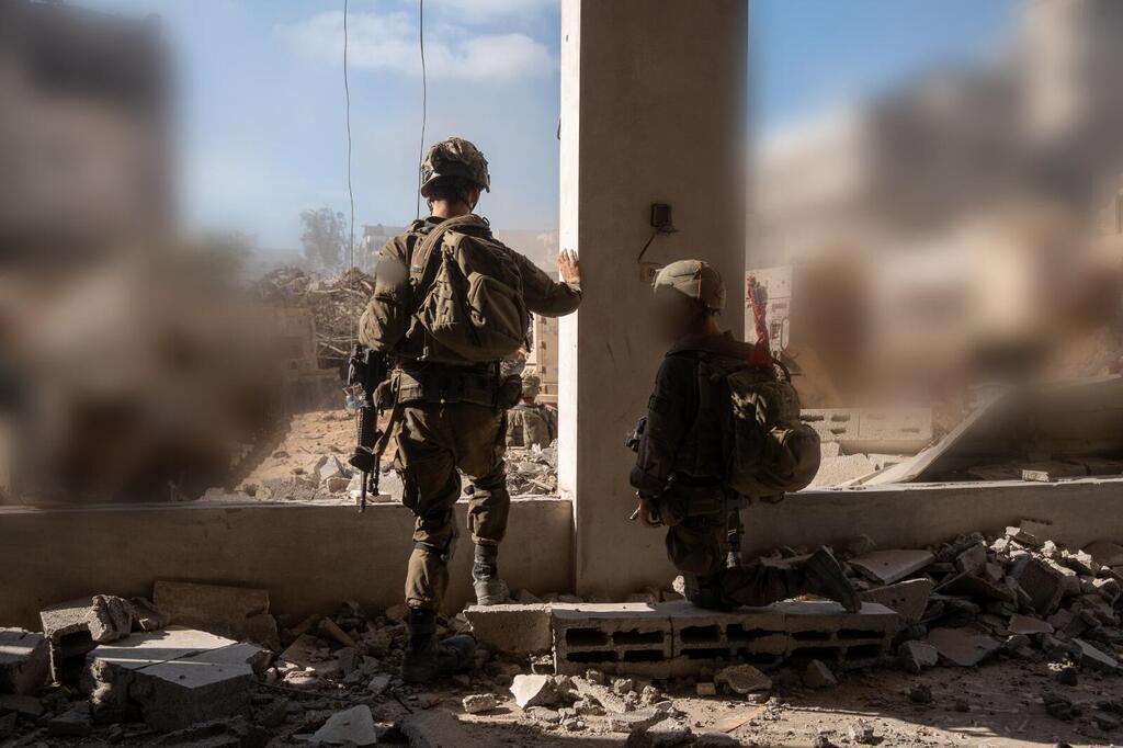 פעילות כוחות אוגדה 36 בעיר עזה