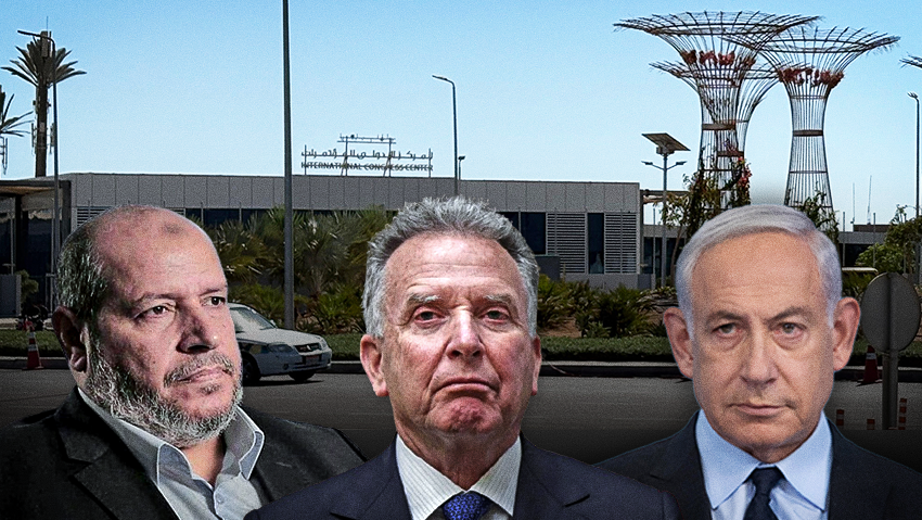   בנימין נתניהו, חליל אל חיה, סטיב וויטקוף, שארם א שייח מצרים