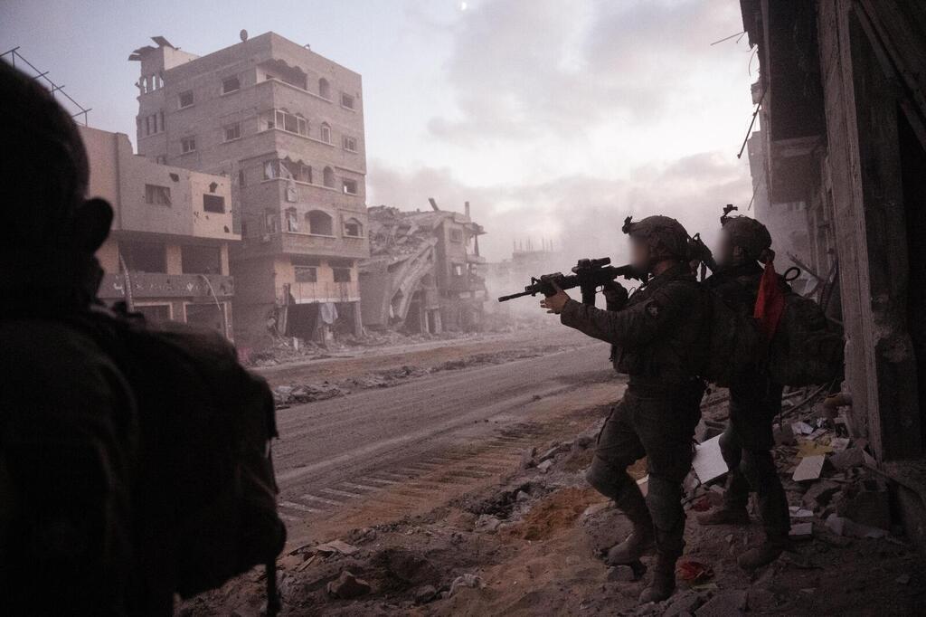 פעילות כוחות צוות הקרב החטיבתי 401 בעיר עזה