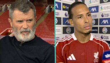 Roy Keane Points The Finger At Virgil Van Dijk After Man United Beat Liverpool At Anfield