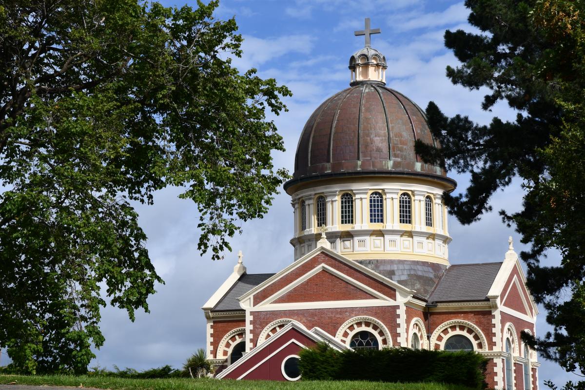 Police treating fire at landmark Invercargill church as arson