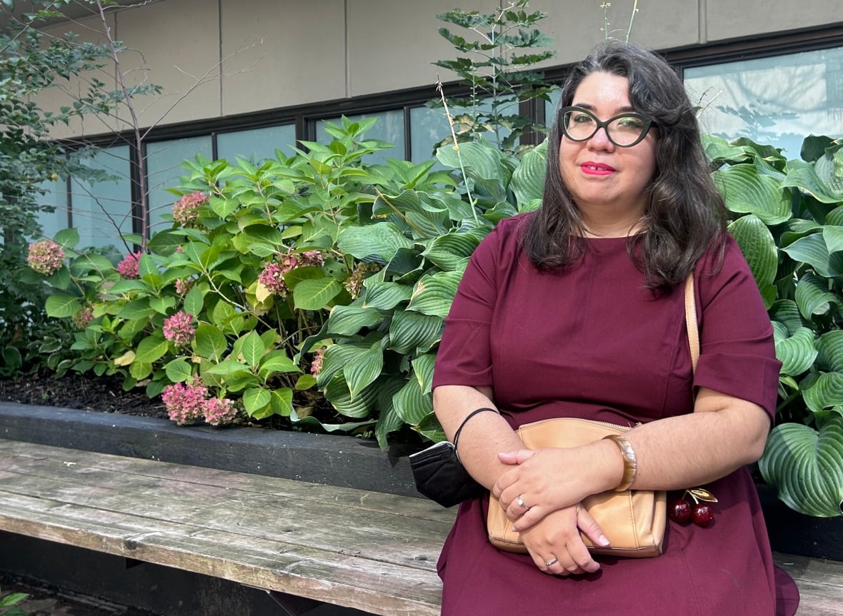 FMTA executive director Yaroslava Avila Montenegro, in the courtyard of the two Sherbourne Street towers. She says she's never hard of such a  large settlement.