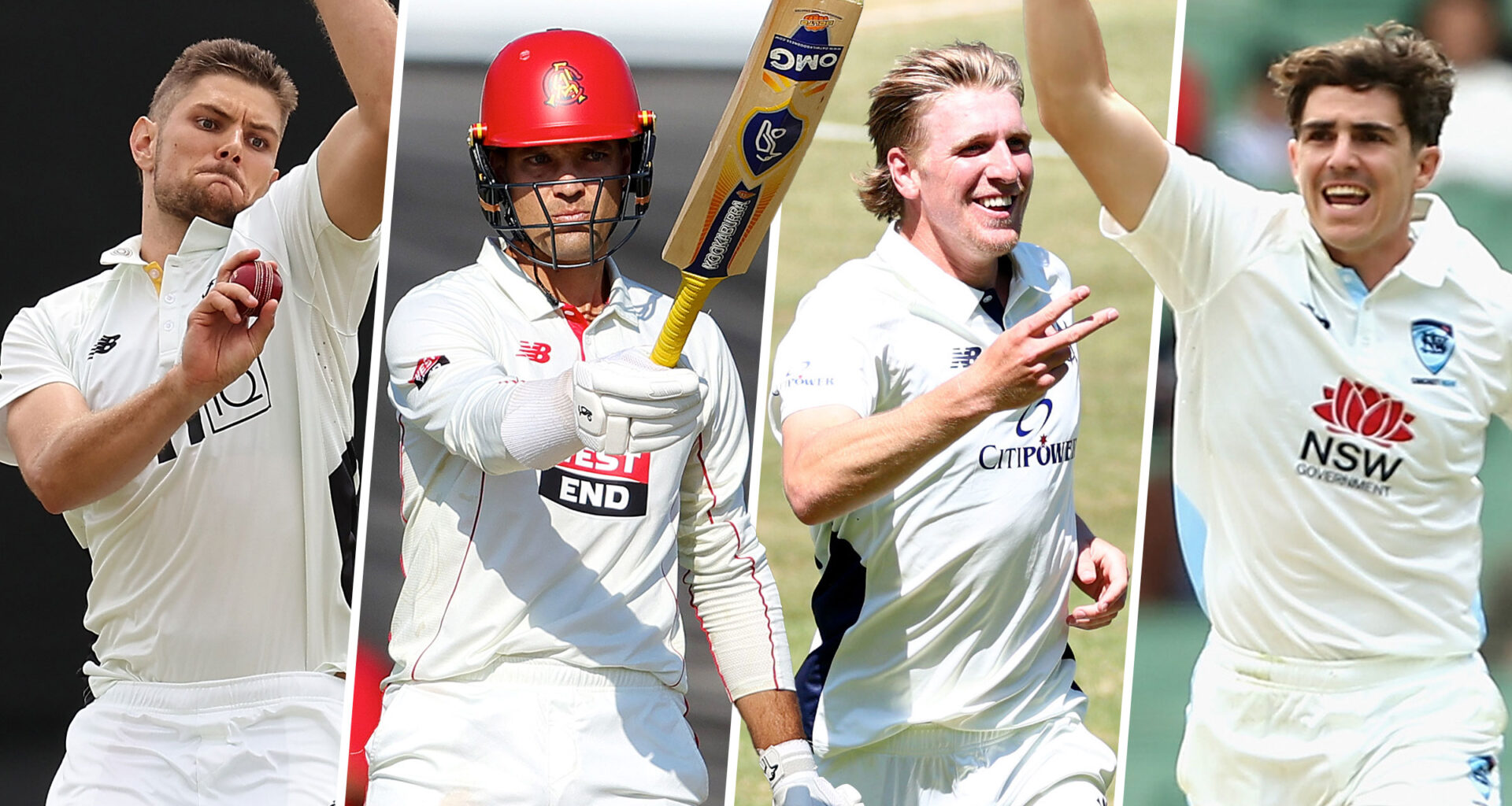 All the round two Sheffield Shield squads