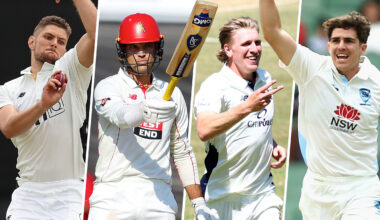 All the round two Sheffield Shield squads