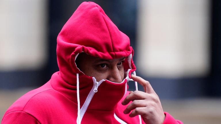 Mohammed Zahid arrives at Minshull Street Crown Court in January. File pic: PA